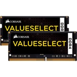 Corsair ValueSelect 16 Go DDR4-2133 (2x 8 Go) mémoire PC portable Noir, CMSO16GX4M2A2133C15, SO-DIMM