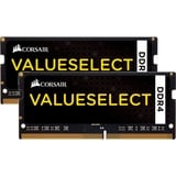 Corsair ValueSelect Value Select SO-DIMM DDR4 16 Go (2 x 8 Go) 2133 MHz CL15, Mémoire vive Noir, Kit Dual Channel RAM DDR4 PC4-17000