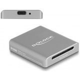 DeLOCK 91006 lecteur de carte mémoire Gris Aluminium, SD, Gris, 10000 Mbit/s, Aluminium, 41 mm, 45 mm