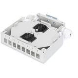 Digitus Boîte de raccordement pour rail DIN pour 8 coupleurs LC/DX 