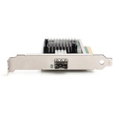 Digitus Carte réseau Single Port 10G SFP PCIe Interne, Avec fil, PCI Express, Fibre, 10000 Mbit/s