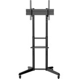 Digitus Chariot de présentation TV DA-90447 avec étagère, Support Noir