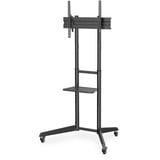 Digitus Chariot de présentation TV DA-90447 avec étagère, Support Noir