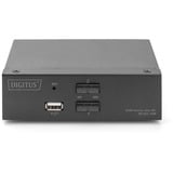 Digitus Commutateur KVM DisplayPort 2x1, Switch KVM Noir