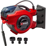 EINHELL Enrouleur de tuyau à batterie Power X-Change GE-HR 18/30 Li-Solo, 18 Volt, Dévidoir Rouge
