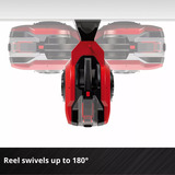 EINHELL Enrouleur de tuyau à batterie Power X-Change GE-HR 18/30 Li-Solo, 18 Volt, Dévidoir Rouge