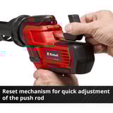 EINHELL Pistolet sans fil Power X-Change TE-SG 18/10 Li - Solo, Pistolet à calfeutrer Rouge/Noir, Batterie et chargeur non inclus