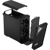 Fractal Design Design Torrent Compact Black Solid, Moyenne tour Noir, 2x USB-A 3.2 (5 Gbit/s) | USB-C 3.2 (10 Gbit/s) | 2x Audio