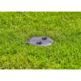 GARDENA Plaque de montage AquaPrecise, hors sol, Support Noir