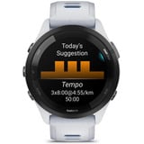 Garmin Forerunner 265, Smartwatch Blanc/bleu foncé