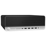HP ProDesk 600 G5 SFF Reconditionné, PC Noir/Argent