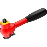 Hazet Cliquet à dents fines 8816HPKV, isolé de protection, Clè dynamométrique Rouge