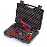 KNIPEX Coffret à outils pour photovoltaïque, 3 pièces, Set d'outils Noir