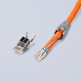 KNIPEX Pince à sertir pour connecteurs Western Bleu/Rouge