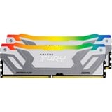 Kingston FURY 48 Go DDR5-8400 (2x 24 Go) mémoire vive Argent, KF584CU40RWAK2-48, CUDIMM, XMP 3.0