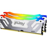 Kingston FURY 48 Go DDR5-8400 (2x 24 Go) mémoire vive Argent, KF584CU40RWAK2-48, CUDIMM, XMP 3.0