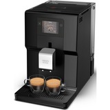 Krups EA873 Semi-automatique, Machine à café/Espresso Noir, café moulu, Broyeur intégré, 1450 W, Noir