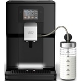 Krups EA873 Semi-automatique, Machine à café/Espresso Noir, café moulu, Broyeur intégré, 1450 W, Noir