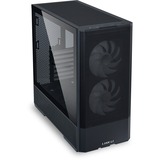 Lian Li  boîtier midi tower Noir | 2x USB-A | 1x USB-C | RGB | Verre Trempé