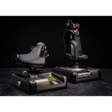 Logitech G Saitek X52 Pro Flight Control System, Contrôleur  simulation de vol, PC, Analogique/Numérique, Avec fil, USB 2.0, Noir, Argent