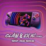 MSI Claw 8 EX AI+ CG3EM-015, Console portable Blanc/Noir