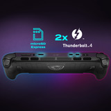 MSI Claw 8 EX AI+ CG3EM-015, Console portable Blanc/Noir