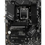 MSI PRO B760-P WIFI DDR4 socket 1700 carte mère socket 1700 RAID, 2.5 Gb-LAN, WiFi, BT, Sound, ATX