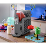 Medion LIFE Machine à glace pilée MD12090, Sorbetière Gris