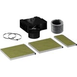 Neff Z51BII1X6 Accessoire pour hotte Filtre de hotte, Ensemble de conversion Filtre de hotte, Noir, Vert, Gris, Neff, 466 mm, 380 mm, 690 mm