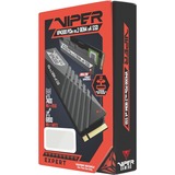 Patriot VP4300 M.2 2000 Go PCI Express 4.0 SSD Noir, 2000 Go, M.2, 7400 Mo/s