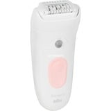 Procter & Gamble Silk-épil 5 5-000 28 pince(s) Rose, Blanc, Appareil à épiler Blanc/Rose, Rose, Blanc, 28 pince(s), MicroGrip, 0,5 mm, Batterie, Batterie intégré