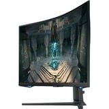 Samsung Odyssey G6 G65B 32" Moniteur gaming  Noir, 2x HDMI, DisplayPort, 2x USB-A, RJ-45, 240 Hz