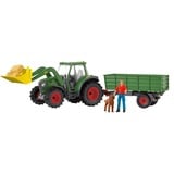 Schleich Farm World - Tracteur avec remorque, Jeu véhicule 42608