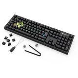 Sharkoon OfficePal KB70W Silent RGB clavier Noir, Layout DE (QWERTZ), 100%