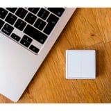 Shelly BLU Wall Switch 4, Interrupteur Blanc