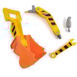 Spin Master BULLDOZER MULTIFONCTION 2 EN 1 RUBEN Ruben & Compagnie, Jeu véhicule Rubble & Crew BULLDOZER MULTIFONCTION 2 EN 1 RUBEN Ruben & Compagnie, Bulldozer, 3 an(s), Plastique, Multicolore