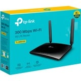 TP-Link TL-MR6400 Routeur 300Mbps sans fil N 4G LTE, WLAN-LTE-Routeur Noir