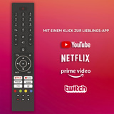 Telefunken  80" TV LED Noir
