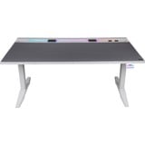 Thermaltake Bureau de jeu G700 RGB blanc, Bureau gaming Blanc