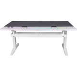 Thermaltake Bureau de jeu G700 RGB blanc, Bureau gaming Blanc