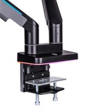 Thermaltake GEA-MSR-DMSBLK-01, Support de moniteur Noir