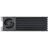Thermaltake MS-1 M.2 2280 SSD Cooler, Dissipateur thermique Noir/Argent