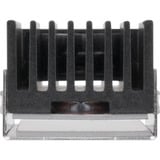 Thermaltake MS-1 M.2 2280 SSD Cooler, Dissipateur thermique Noir/Argent