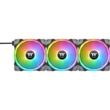 Thermaltake SWAFAN EX12 RGB PC Cooling Fan TT Premium Edition ventilateurs de boîtier 3 pièces, 120 x 120 x 25 mm
