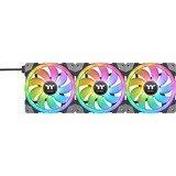 Thermaltake SWAFAN EX12 RGB PC Cooling Fan TT Premium Edition ventilateurs de boîtier 3 pièces, 120 x 120 x 25 mm