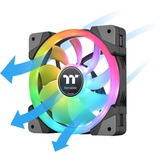 Thermaltake SWAFAN EX12 RGB PC Cooling Fan TT Premium Edition ventilateurs de boîtier 3 pièces, 120 x 120 x 25 mm