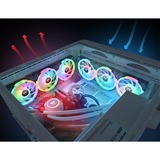 Thermaltake SWAFAN EX12 RGB PC Cooling Fan TT Premium Edition ventilateurs de boîtier 3 pièces, 120 x 120 x 25 mm
