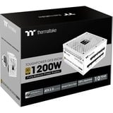 Thermaltake TT Toughpower GF3 Snow alimentation modulaire 1200 watt Blanc, 4x PCIe