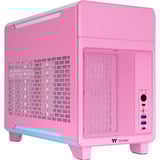 Thermaltake  boîtier mini tower rose fuchsia | 2x USB-A | 1x USB-C
