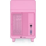 Thermaltake  boîtier mini tower rose fuchsia | 2x USB-A | 1x USB-C